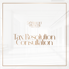 Tax Resolution Consultation