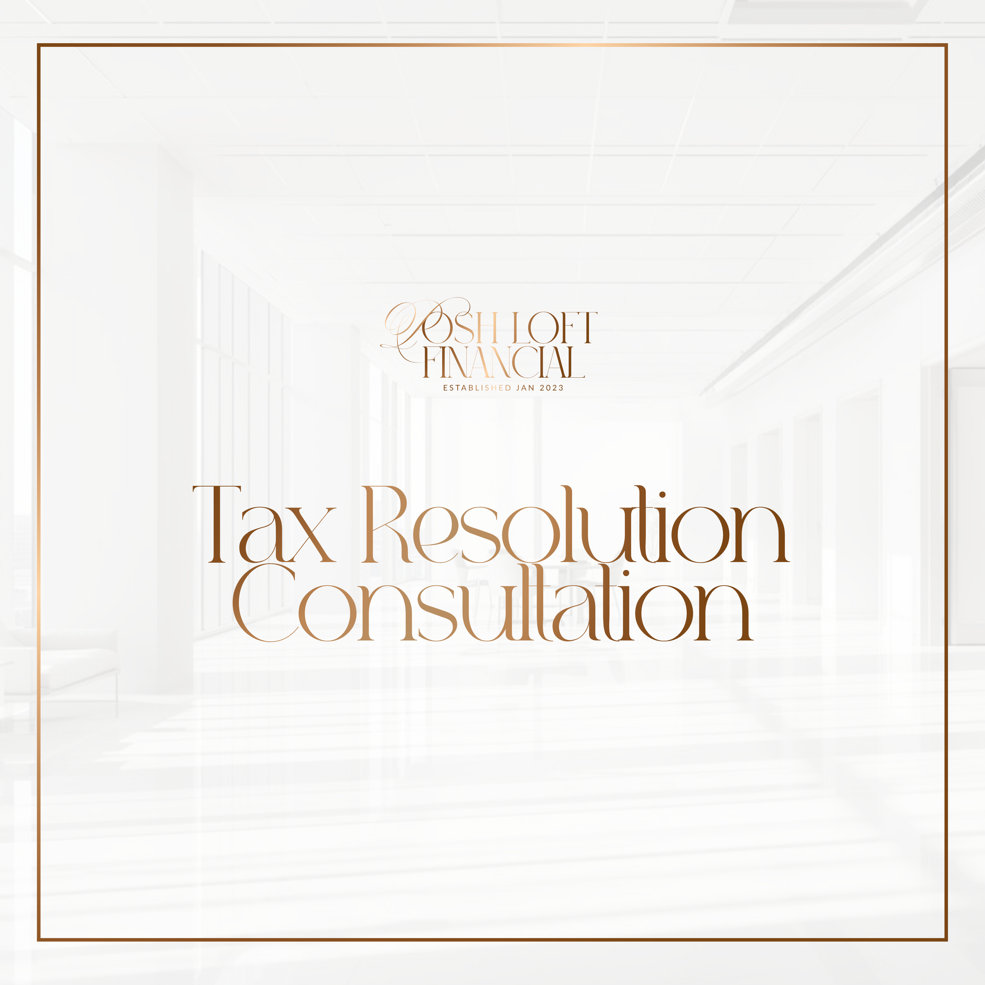 Tax Resolution Consultation